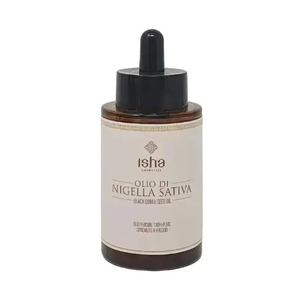 Isha Cosmetics Olio di Nigella Sativa Fortalecedor Capilar y Calmante